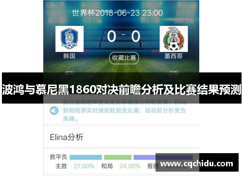 波鸿与慕尼黑1860对决前瞻分析及比赛结果预测